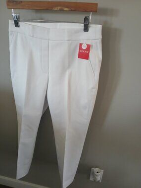 Spanx white  pants  Petite medium